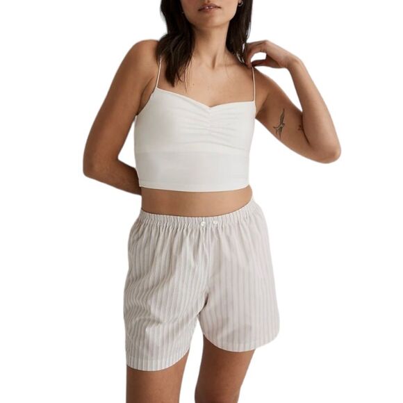 Madewell NWT Flex Sweetheart Brami Tank in Lighthouse | Easy Everyday Layer S - Picture 11 of 12